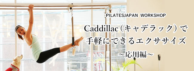 「Cadillac（キャデラック）エクササイズ応用ワークショップ」